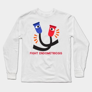 fight endometriosis Long Sleeve T-Shirt